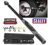 Sealey Angle Torque Wrench Digital 1/2" Drive 20-200Nm 14.7-147.5lb.ft Premier