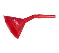 Sealey Angled Spout Oval Funnel with Filter 200mm Medium
