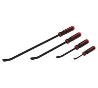 Sealey Angled Pry Bar Set 4Pc Heavy-Duty With Hammer Cap Ak9105