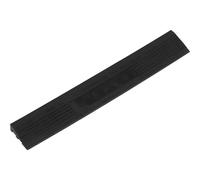 Sealey Anti Slip Polypropylene Male Edging Tile Black 400mm 60mm Pack of 6