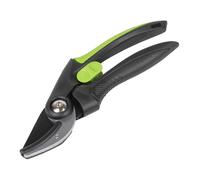 Anvil Secateurs with Soft Grip Handle, Safety Lock & Carbon Steel Blade, 208mm - GTSG002