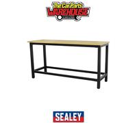 Sealey AP0618 Heavy-Duty Steel Workbench with 25mm MDF Top 1.8m