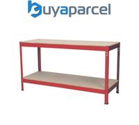 Sealey AP1535 Steel Workbench with Wooden Top 1.53m