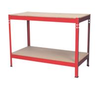 Sealey Workbench AP1535 – 1.53m Steel, Wooden Top, 200kg Capacity