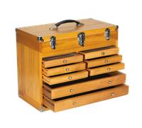Sealey AP1608W 8-Draw Machinist Toolbox with Lockable Lid Heavy-Duty