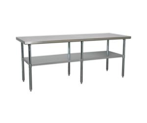 Sealey AP2184SS Stainless Steel Workbench 2.1m