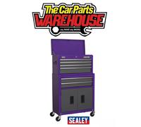 Sealey AP2200BBCP Topchest & Rollcab Combination 6 Drawer with Ball Bearing Runn