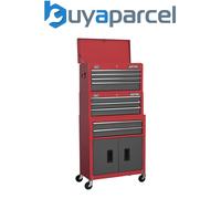 Sealey AP2200BBSTACK American PRO Topchest, Mid-Box Tool Chest & Rollcab Stack 9