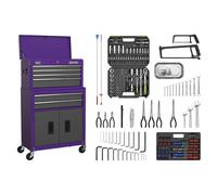 Sealey AP2200COMBOCP American PRO® Topchest & Rollcab Combination 6 Drawer