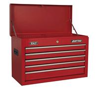 Sealey Ap225 Topchest 5 Drawer With Ball Bearing Runners - Red