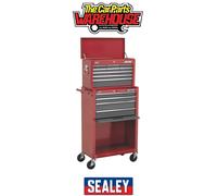 Sealey AP22513BB American PRO Topchest & Rollcab Combination 13 Drawer - Red/Gre