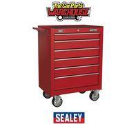 Sealey AP226 American PRO Rollcab 6 Drawer - Red