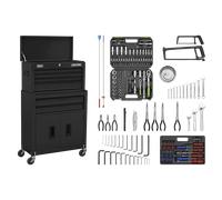 Sealey AP22BKCOMBO American PRO® Topchest & Rollcab Combination 6 Drawer with 17