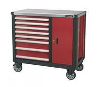 Mobile Workstation 8 Drawer with Ball-Bearing Slides
