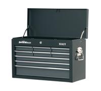 Sealey Topchest 9 Drawer with Ball-Bearing Slides - Black/Grey AP2509B