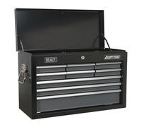 Sealey Topchest 9 Drawer with Ball-Bearing Slides - Black/Grey AP2509B