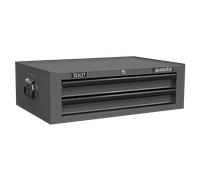 Sealey AP26029TG Superline PRO® Mid-Box Tool Chest 2 Drawer - Grey/Black