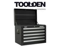 Sealey AP26059TB Topchest 5 Drawer with Ball Bearing Slides - Black