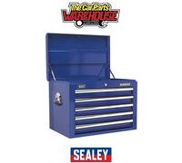 Sealey AP26059TC Superline PRO Topchest 5 Drawer - Blue