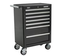 Sealey Ap26479Tb Rollcab 7 Drawer With Ball Bearing Runners - Black