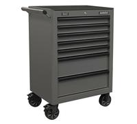 Sealey Rollcab 7 Drawer with Ball-Bearing Slides - Grey/Black