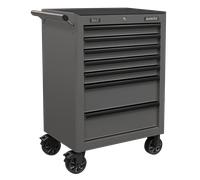 Sealey AP26479TG Rollcab 7 Drawer With Ball-Bearing Slides - Grey/Black