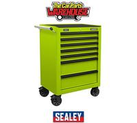 Sealey AP26479THV Rollcab 7 Drawer With Ball-Bearing Slides - Green/Black