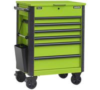 Sealey Superline Pro® Tool Trolley 6 Drawer - Green - AP266HV