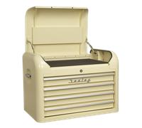 Sealey Topchest AP28104 – 4-Drawer Retro Style Tool Chest – Cream