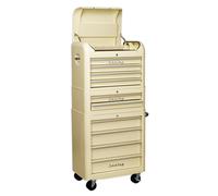 Sealey AP28COMBO2 Premier™ Retro Style Topchest, Mid-Box Tool Chest & Rollcab