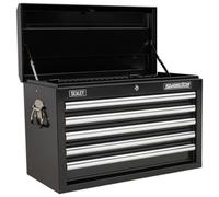 Sealey Topchest 5 Drawer with Ball Bearing Runners - Black Tool Chest AP33059B