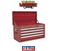 Sealey AP33069 Superline PRO Topchest 6 Drawer - Red