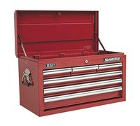 Sealey AP33069 Topchest 6 Drawer with Ball Bearing Runners - Red