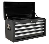 Sealey AP33069B Topchest 6 Drawer with Ball Bearing Runners - Black