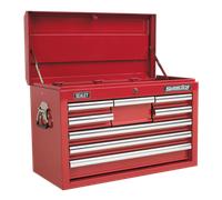 Topchest 8 Drawer with Ball-Bearing Slides - Red