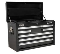 Topchest 8 Drawer with Ball-Bearing Slides - Black