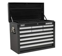 Sealey AP33109B Topchest 10 Drawer With Ball-Bearing Slides - Black