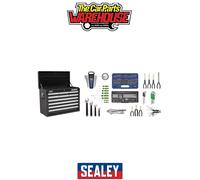 Sealey AP33109BCOMBO Superline PRO Topchest 10 Drawer with 140pc Tool Kit - Blac