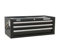 Sealey AP33339B Superline PRO® Mid-Box Tool Chest 3 Drawer - Black