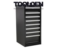 Sealey AP33589B Hang-On Chest 8 Drawer with Ball Bearing Slides - Black