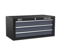 Sealey Mid-Box AP3503TB - 3-Drawer with Ball Bearing Runners - Black/Grey