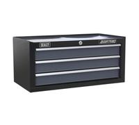Sealey Ap3503Tb Mid-Box 3 Drawer With Ball Bearing Runners - Black/Grey