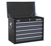 Sealey Ap3505Tb American Pro Topchest 5 Drawer - Black/grey