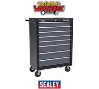 Sealey Rollcab Ap3508Tb – 8 Drawer with Ball Bearing Runners – Black/Grey