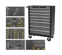Sealey 136 Piece Hand Tool Kit in 8 Drawer Roller Cabinet