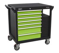 Sealey AP36MWS Mobile Workstation 7 Drawer & Cupboard 920Mm