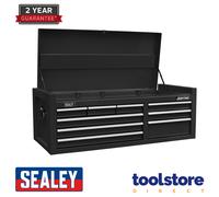 Sealey AP4109B Topchest 9 Drawer with Ball Bearing Slides - Black
