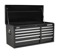 Sealey AP41110B Superline PRO® Heavy-Duty Topchest 10 Drawer - Black