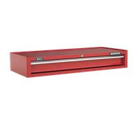 Mid-Box 1 Drawer with Ball-Bearing Slides Heavy-Duty- Red