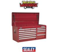 Sealey Superline PRO® Heavy-Duty Topchest 14 Drawer - Red AP41149